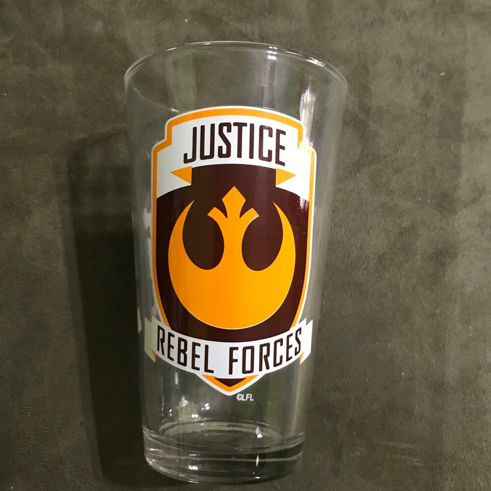 Star Wars: The Force Awaken Rebel Forces Justice‎ Glass Zak!